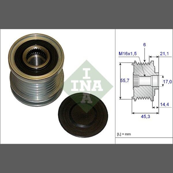 Schaeffler INA 535 0036 10 Generatorfreilauf