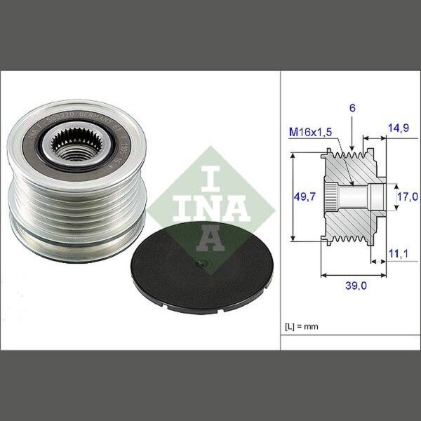 Schaeffler INA 535 0050 10 Generatorfreilauf
