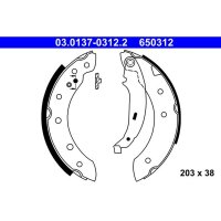 ATE 03.0137-0312.2 Bremsbackensatz