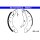 ATE 03.0137-0312.2 Bremsbackensatz