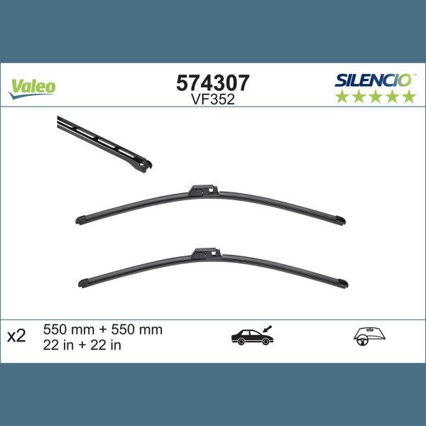 VALEO 574307 Wischblatt