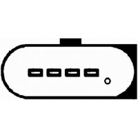 HELLA 8ET 009 142-241 Luftmassenmesser