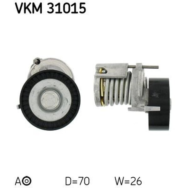 SKF VKM 31015 Riemenspanner, Keilrippenriemen