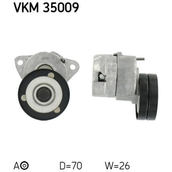 SKF VKM 35009 Riemenspanner, Keilrippenriemen