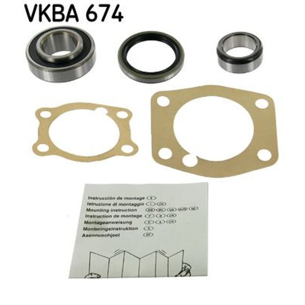 SKF VKBA 674 Radlagersatz