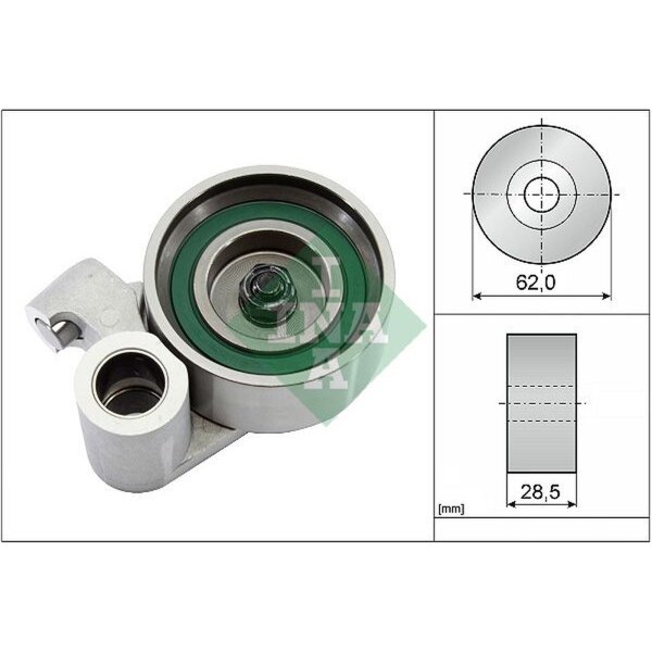 Schaeffler INA 531 0215 20 Spannrolle, Zahnriemen