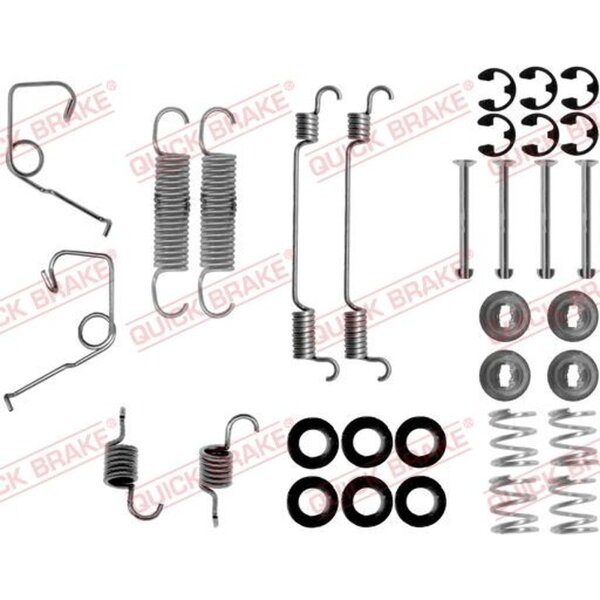 QUICK BRAKE 105-0705 Zubehörsatz, Bremsbacken