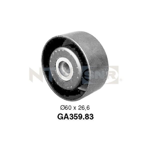 SNR GA359.83 Umlenk-/Führungsrolle, Keilrippenriemen