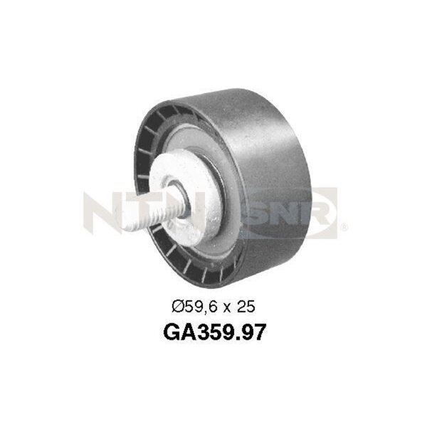 SNR GA359.97 Umlenk-/Führungsrolle, Keilrippenriemen