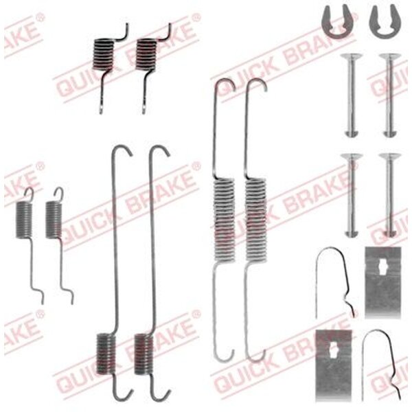 QUICK BRAKE 105-0815 Zubehörsatz, Bremsbacken