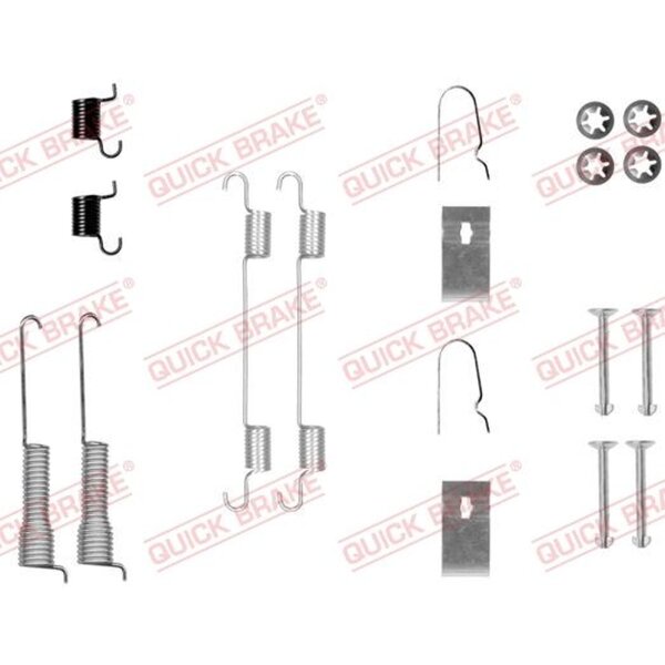 QUICK BRAKE 105-0800 Zubehörsatz, Bremsbacken