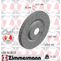 ZIMMERMANN 400.3628.20 Bremsscheibe