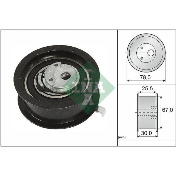 Schaeffler INA 531 0251 30 Spannrolle, Zahnriemen