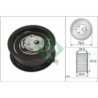 Schaeffler INA 531 0251 30 Spannrolle, Zahnriemen