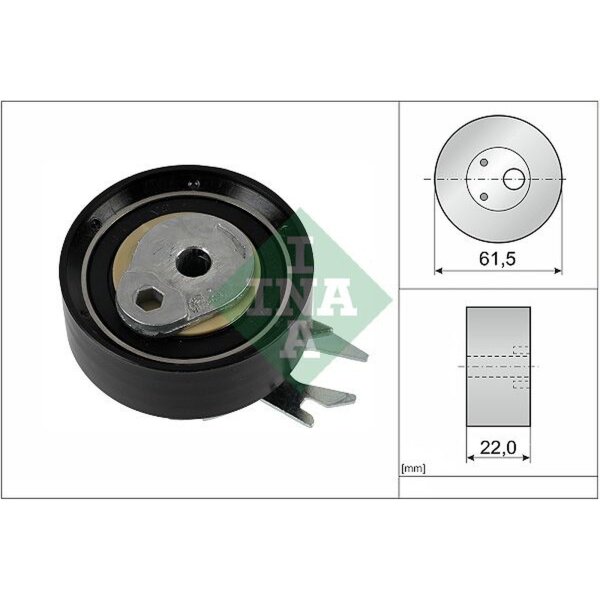 Schaeffler INA 531 0252 30 Spannrolle, Zahnriemen