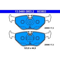 ATE 13.0460-3803.2 Bremsbelagsatz, Scheibenbremse