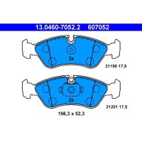 ATE 13.0460-7052.2 Bremsbelagsatz, Scheibenbremse