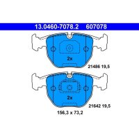 ATE 13.0460-7078.2 Bremsbelagsatz, Scheibenbremse