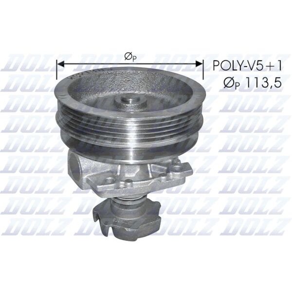 DOLZ S218 Wasserpumpe, Motorkühlung