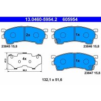 ATE 13.0460-5954.2 Bremsbelagsatz, Scheibenbremse