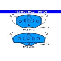 ATE 13.0460-7100.2 Bremsbelagsatz, Scheibenbremse