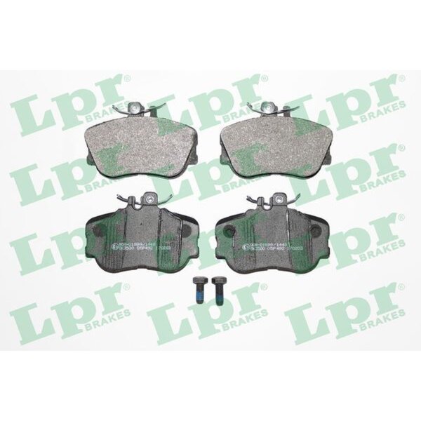 LPR 05P492 Bremsbelagsatz, Scheibenbremse