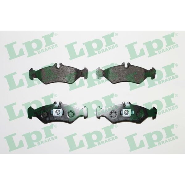 LPR 05P609 Bremsbelagsatz, Scheibenbremse