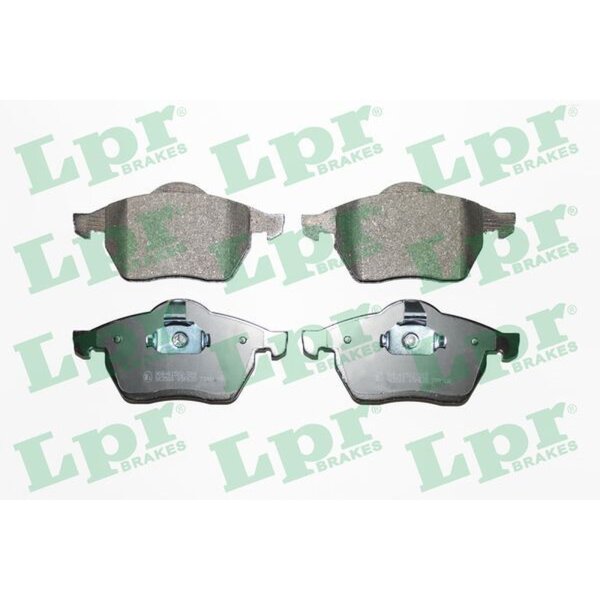 LPR 05P635 Bremsbelagsatz, Scheibenbremse