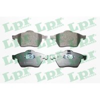 LPR 05P635 Bremsbelagsatz, Scheibenbremse