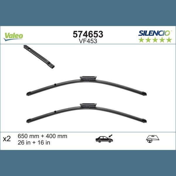 VALEO 574653 Wischblatt