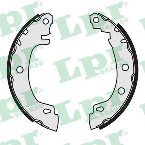 LPR 07170 Bremsbackensatz
