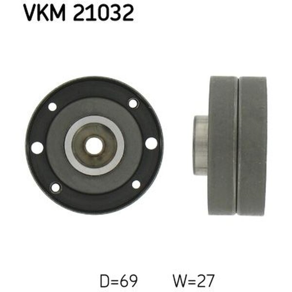 SKF VKM 21032 Umlenk-/Führungsrolle, Zahnriemen