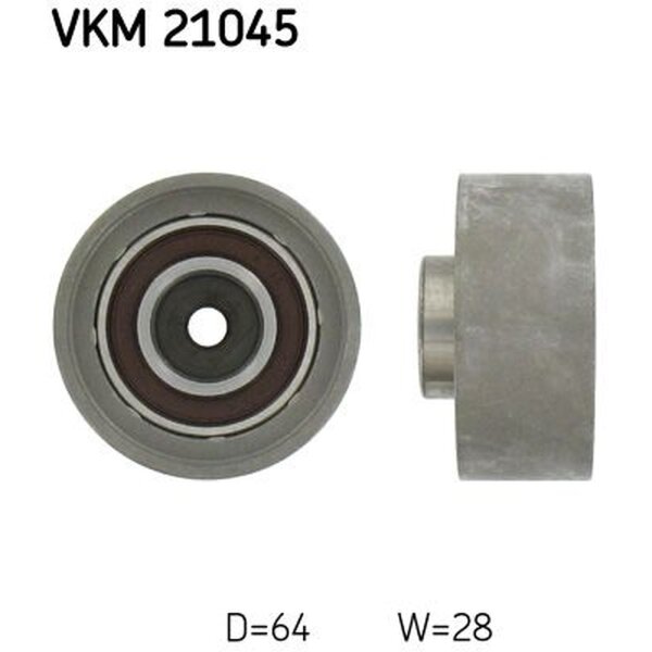 SKF VKM 21045 Umlenk-/Führungsrolle, Zahnriemen