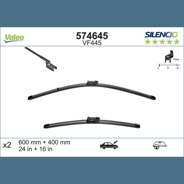 VALEO 574645 Wischblatt
