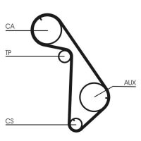 CONTINENTAL CTAM CT825 Zahnriemen