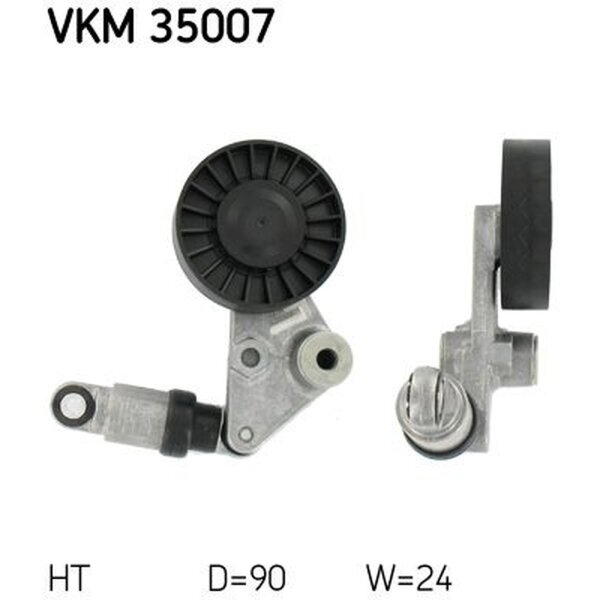 SKF VKM 35007 Riemenspanner, Keilrippenriemen
