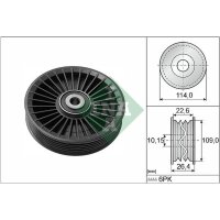 Schaeffler INA 532 0108 10 Umlenk-/Führungsrolle,...