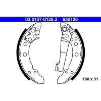 ATE 03.0137-0126.2 Bremsbackensatz