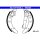 ATE 03.0137-0126.2 Bremsbackensatz
