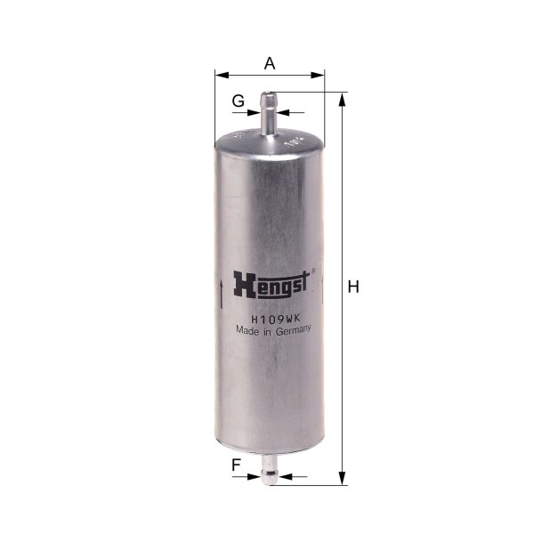 HENGST FILTER H109WK Kraftstofffilter