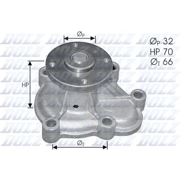 DOLZ O130 Wasserpumpe, Motorkühlung
