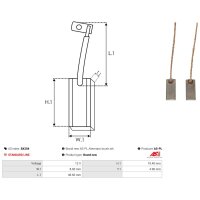 AS-PL BX204 Kohlebürste, Generator