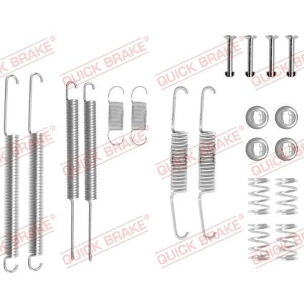 QUICK BRAKE 105-0598 Zubehörsatz, Bremsbacken