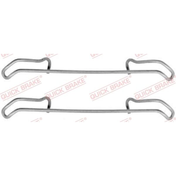 QUICK BRAKE 109-1056 Zubehörsatz, Scheibenbremsbelag