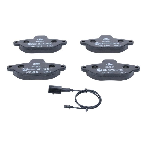 ATE 13.0460-3951.2 Bremsbelagsatz, Scheibenbremse