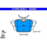ATE 13.0460-2826.2 Bremsbelagsatz, Scheibenbremse