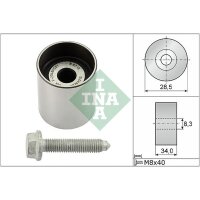 Schaeffler INA 532 0197 10 Umlenk-/Führungsrolle,...