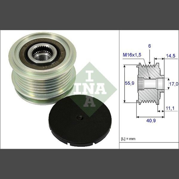 Schaeffler INA 535 0012 10 Generatorfreilauf