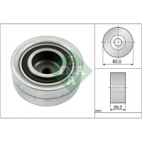 Schaeffler INA 532 0111 10 Umlenk-/Führungsrolle,...
