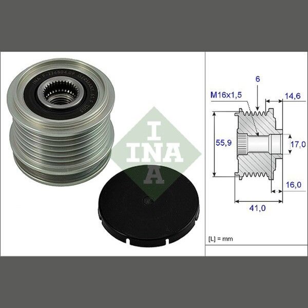Schaeffler INA 535 0010 10 Generatorfreilauf